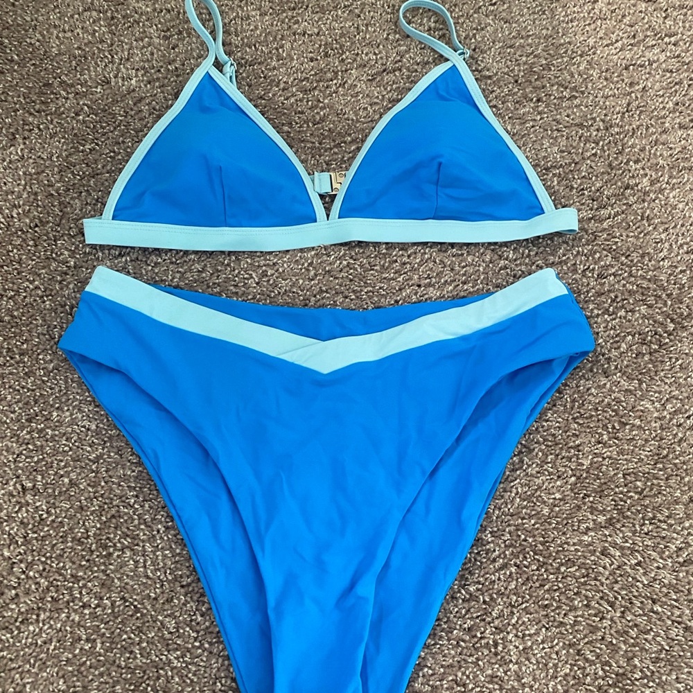 Blue Bikini Set